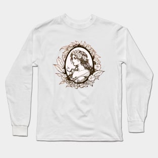 Venus with flowers Long Sleeve T-Shirt